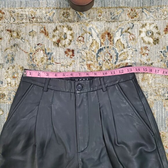NWT Reformation X Veda Elliott Leather Pant, Size 6 - Picture 4 of 10